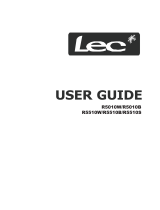 LEC R5010 Owner's manual