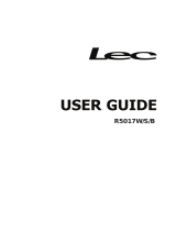 LEC R5017W Owner's manual