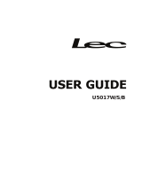 LEC U5017W Owner's manual