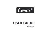 LEC U5009 Owner's manual