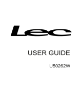LEC U5026 Owner's manual