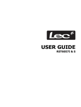 LEC RETRO RST6057I Owner's manual
