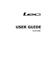 LEC TL55144W Owner's manual
