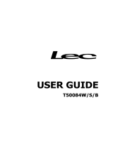 LEC T50084 Owner's manual