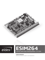 Eldes ESIM264 User manual