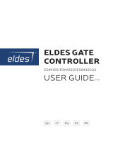 Eldes GSM gate controller 120 User guide