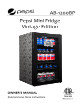 Pepsi AB-1200BP User manual