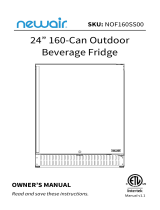 NewAir NOF090SS00-REM User manual