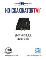 Securitytronix HD-COAXINATORTVI ST-TVI-VC Owner's manual