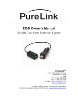 PureLink EZ-S User manual