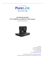PureLink VIP-CAM-20-10x-USB2 User manual