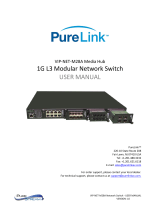 PureStream PureLink VIP-NET-M28A Media Hub User manual