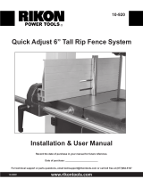 Rikon Power Tools 10-920 User manual