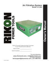 Rikon Power Tools 61-200 User manual