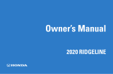 Honda 2020 Owner's manual