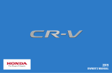 Honda CR-V 2019 Owner's manual
