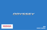 Honda Odyssey Owner's manual