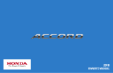 Honda Accord Sedan Owner's manual