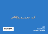 Honda Accord Coupe Owner's manual