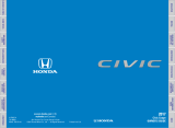 Honda Civic Sedan Quick start guide