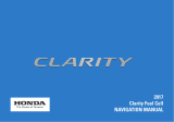 Honda Clarity Fuel Cell Owner's manual