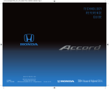 Honda Accord Hybrid Quick start guide