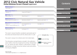 Honda Civic Natural Gas Owner's manual