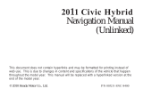 Honda Civic Hybrid Owner's manual