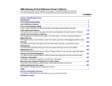 Acura 2003 TL Owner's manual