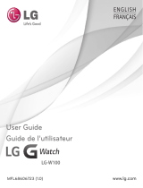 LG LGW100.AREFZZ User manual