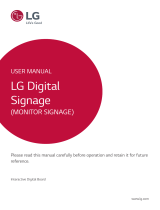 LG 75TC3D-B Installation guide