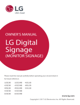 LG 65SE3KB-B Owner's manual