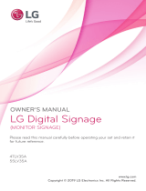 LG 55LV35A-5B User manual
