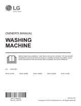 LG WV9-1410B Owner's manual