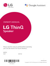 LG WK7 Owner's manual