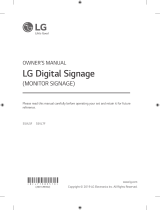 LG 55UH5E-B Owner's manual