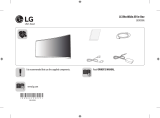 LG 38CK900G-1C Quick setup guide
