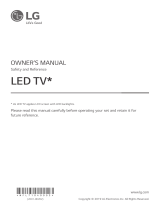 LG 75SM9000 User manual