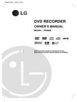 LG DR-4800 User manual