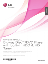 LG HR923D User manual