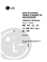 LG DVC6500 User manual