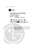 LG LF-D7150 User manual