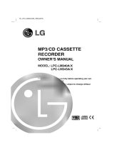 LG LPC-LM340 User manual