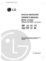 LG LH-T6245D User manual