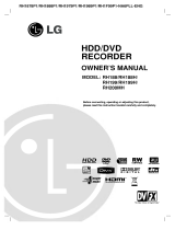 LG RH199H User manual