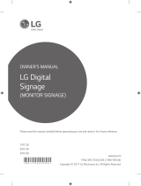 LG 55TC3D-B Owner's manual