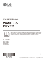 LG WSV1107XMT Owner's manual