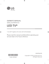 LG 43NANO796NE Owner's manual