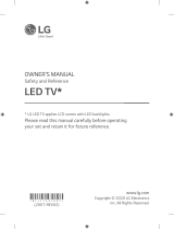 LG 55UN73006LA Owner's manual