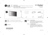 LG 32GK650G-B Quick start guide